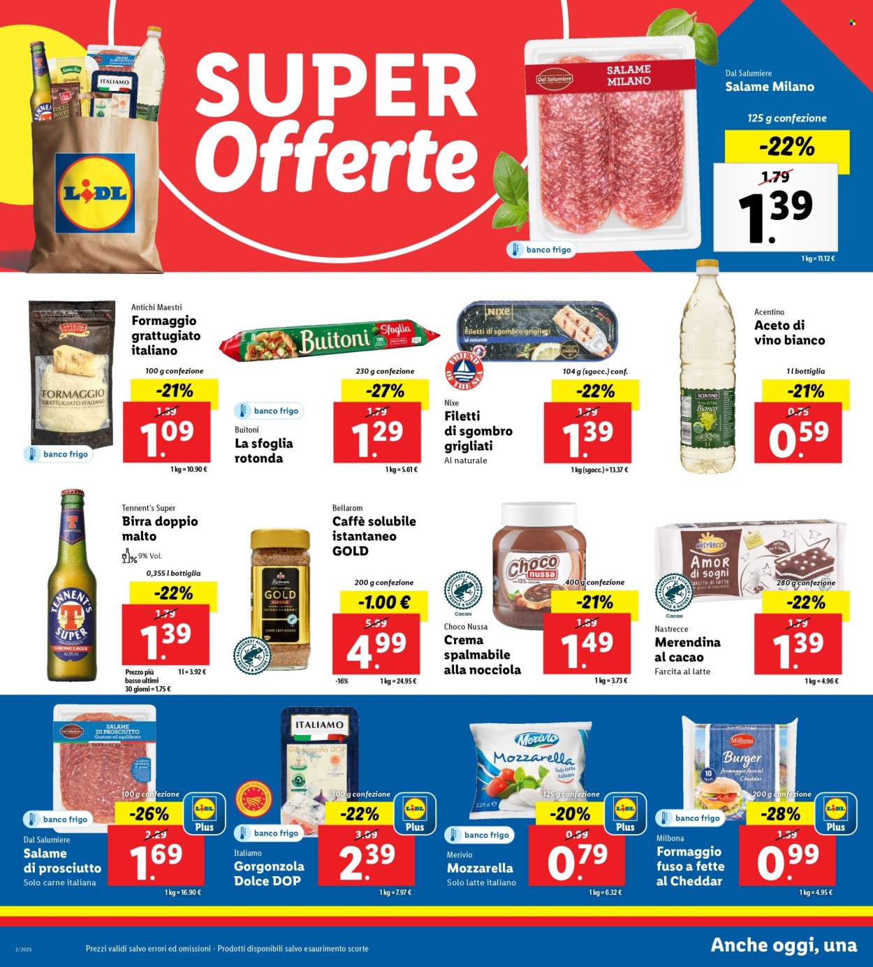 Volantino Lidl - 6/1/2025 - 12/1/2025. Pagina 1