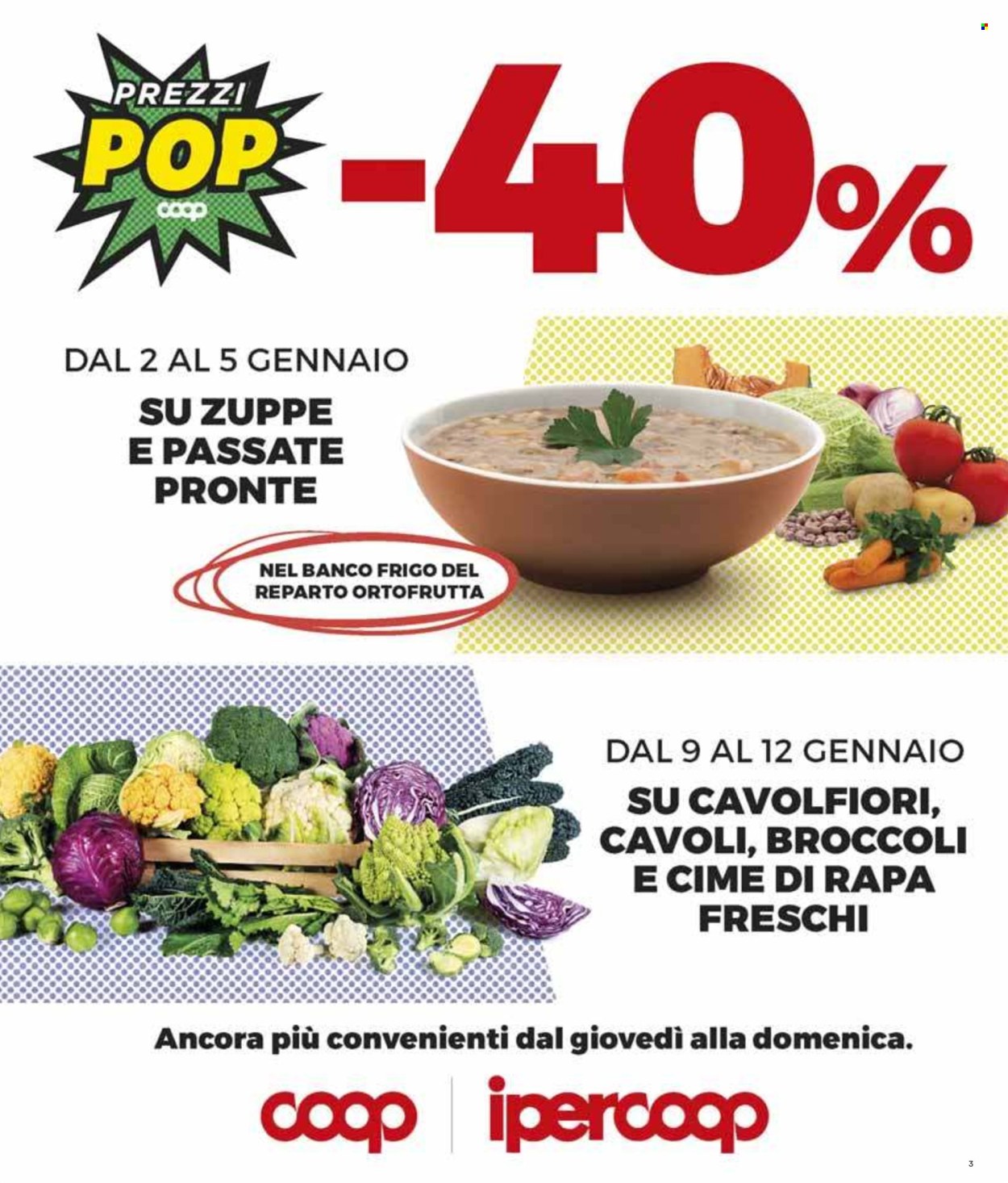 Volantino Coop - 2/1/2025 - 15/1/2025. Pagina 1