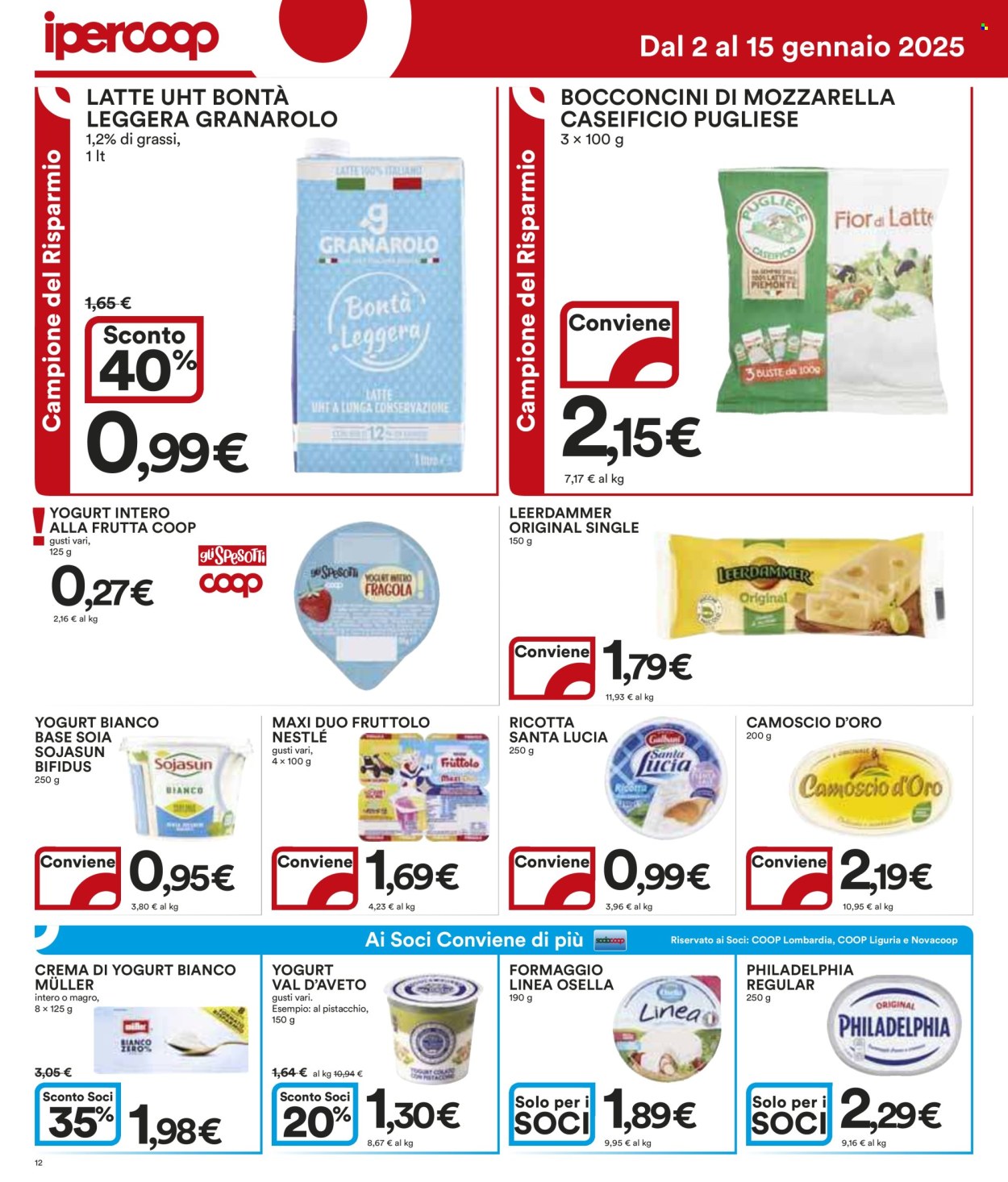 Volantino Coop - 2/1/2025 - 15/1/2025. Pagina 1