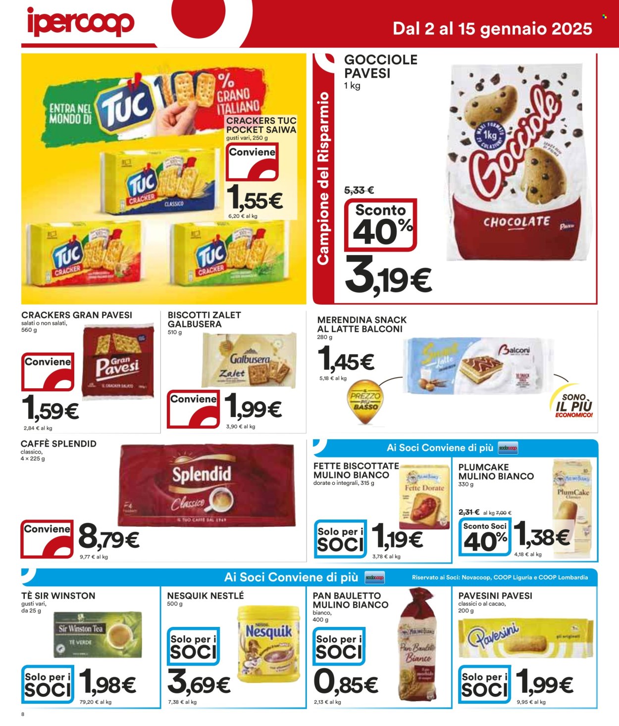 Volantino Coop - 2/1/2025 - 15/1/2025. Pagina 1