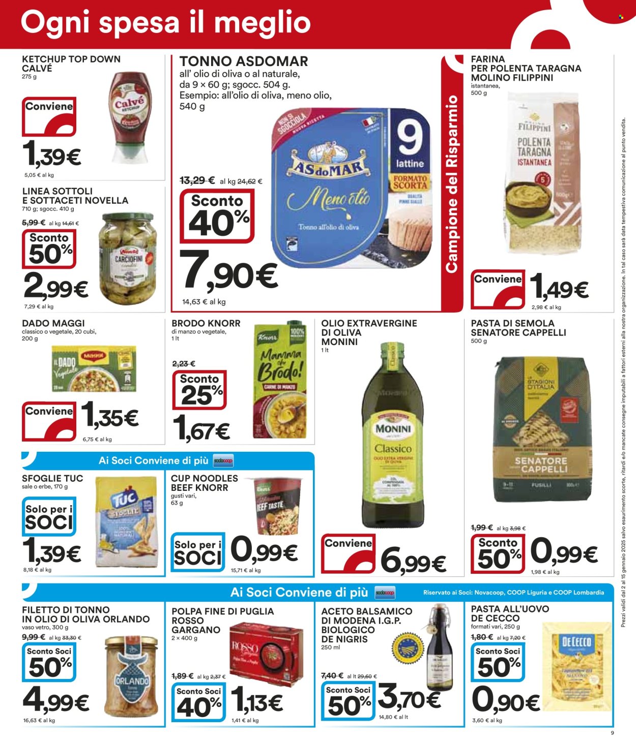 Volantino Coop - 2/1/2025 - 15/1/2025. Pagina 1