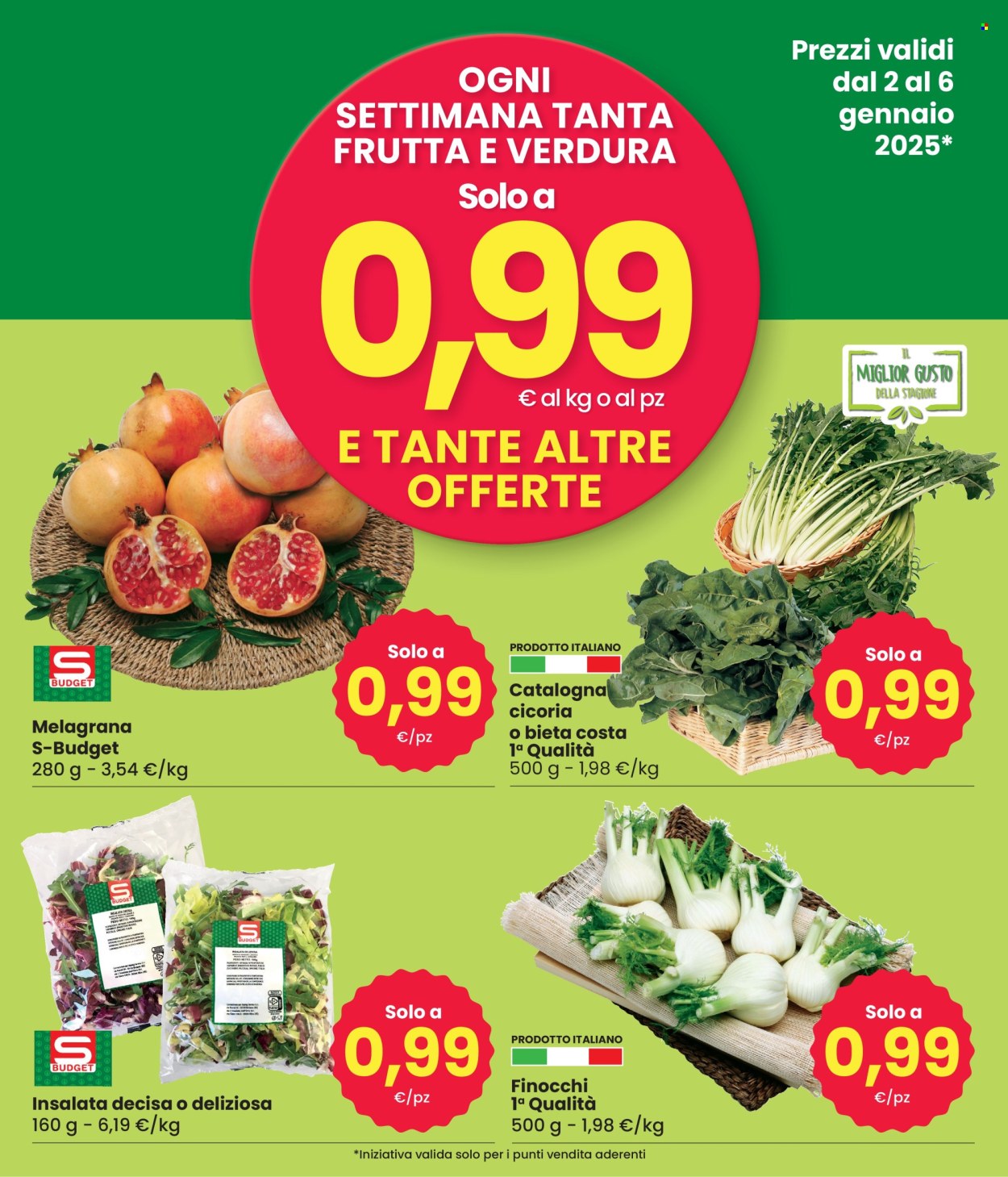 Volantino Interspar - 2/1/2025 - 6/1/2025. Pagina 1