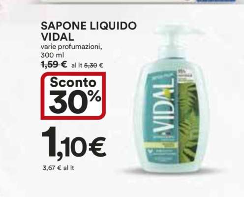 SAPONE LIQUIDO VIDAL