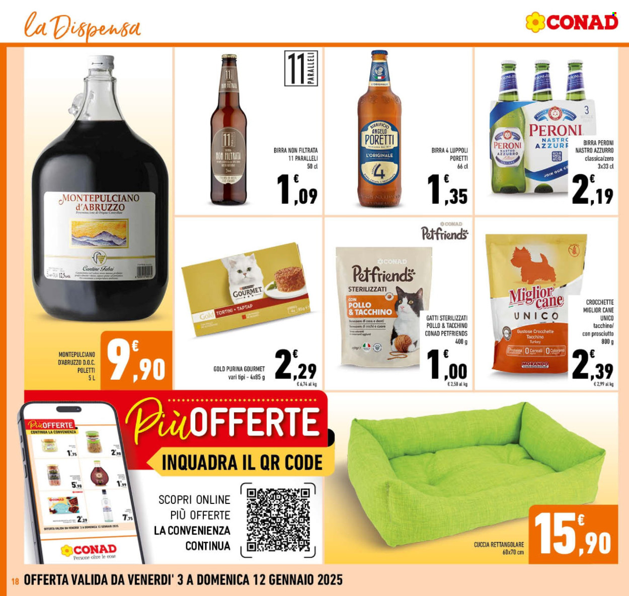 Volantino Conad - 3/1/2025 - 12/1/2025. Pagina 1