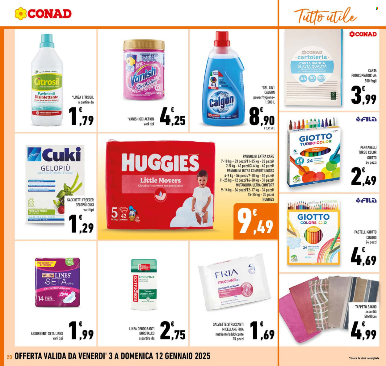 Volantino Conad - 3/1/2025 - 12/1/2025. Pagina 1