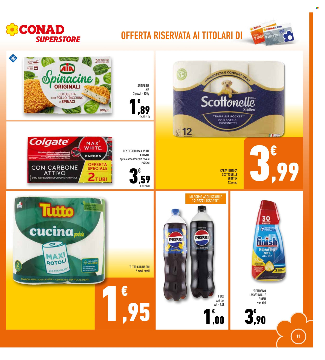 Volantino Conad Superstore - 3/1/2025 - 12/1/2025. Pagina 1