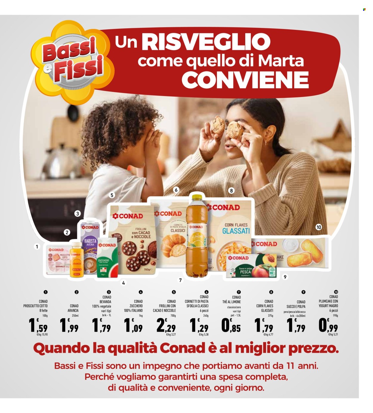 Volantino Conad Superstore - 3/1/2025 - 12/1/2025. Pagina 1