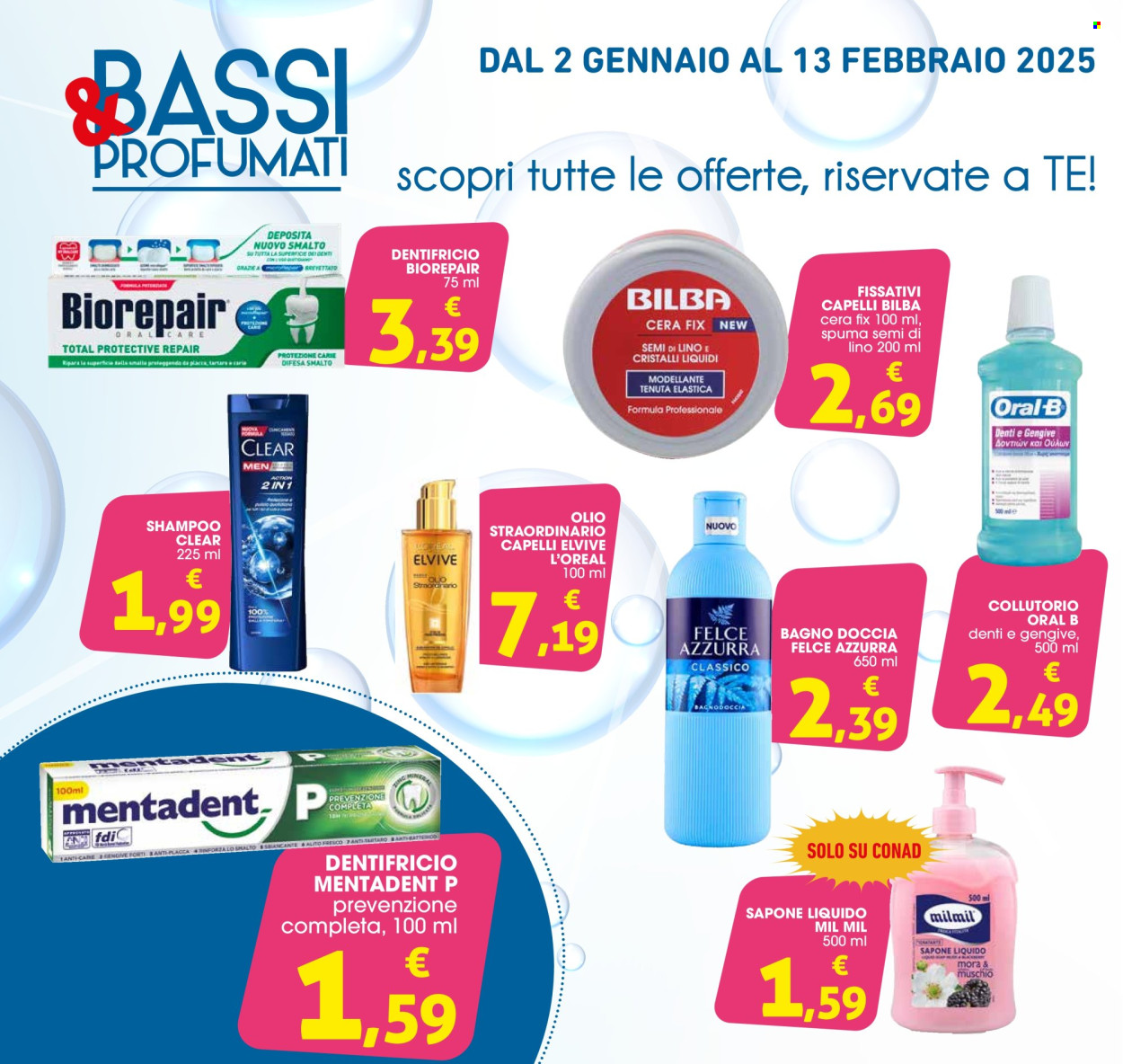 Volantino Conad - 2/1/2025 - 13/2/2025. Pagina 1