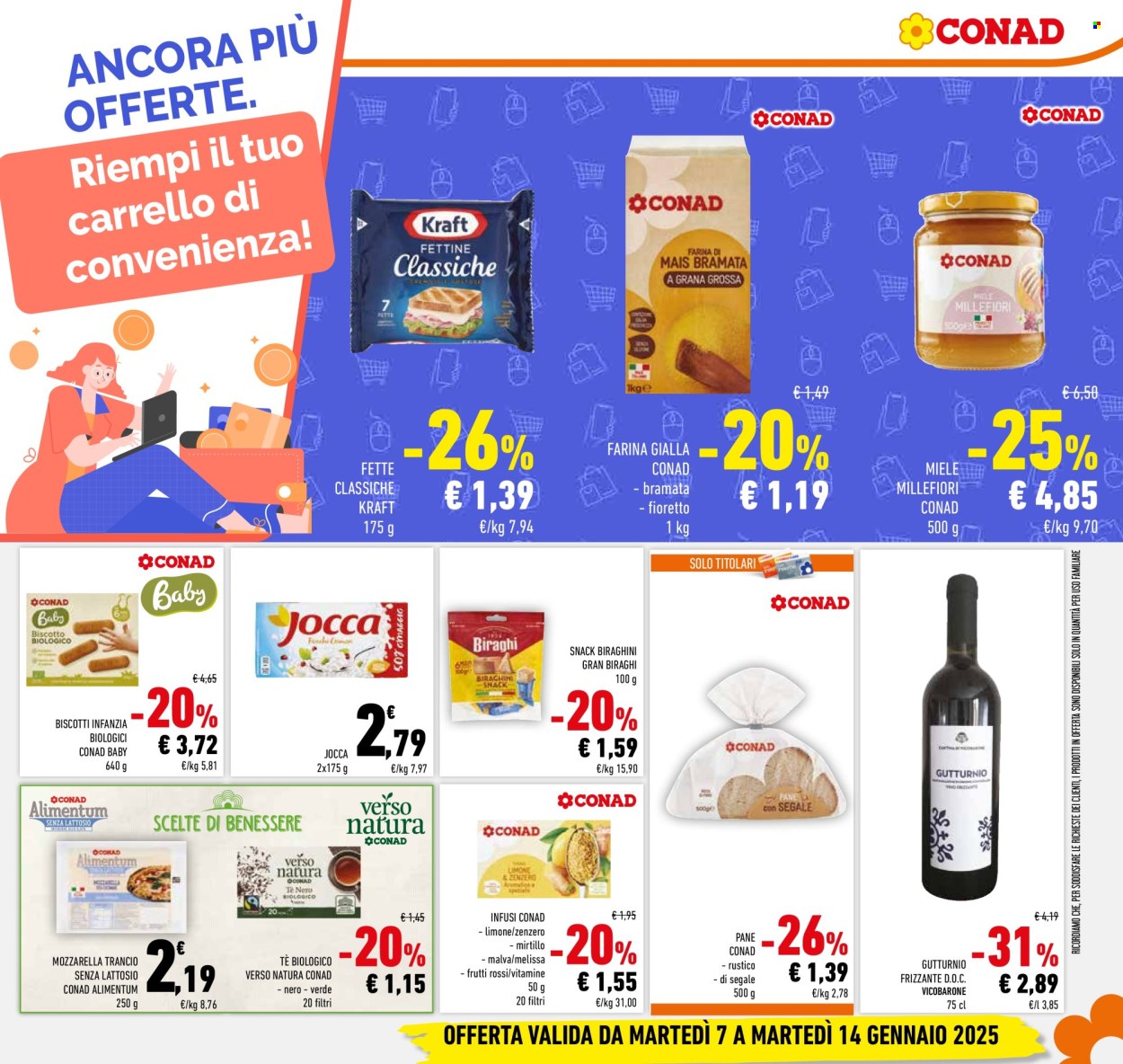 Volantino Conad - 7/1/2025 - 14/1/2025. Pagina 1