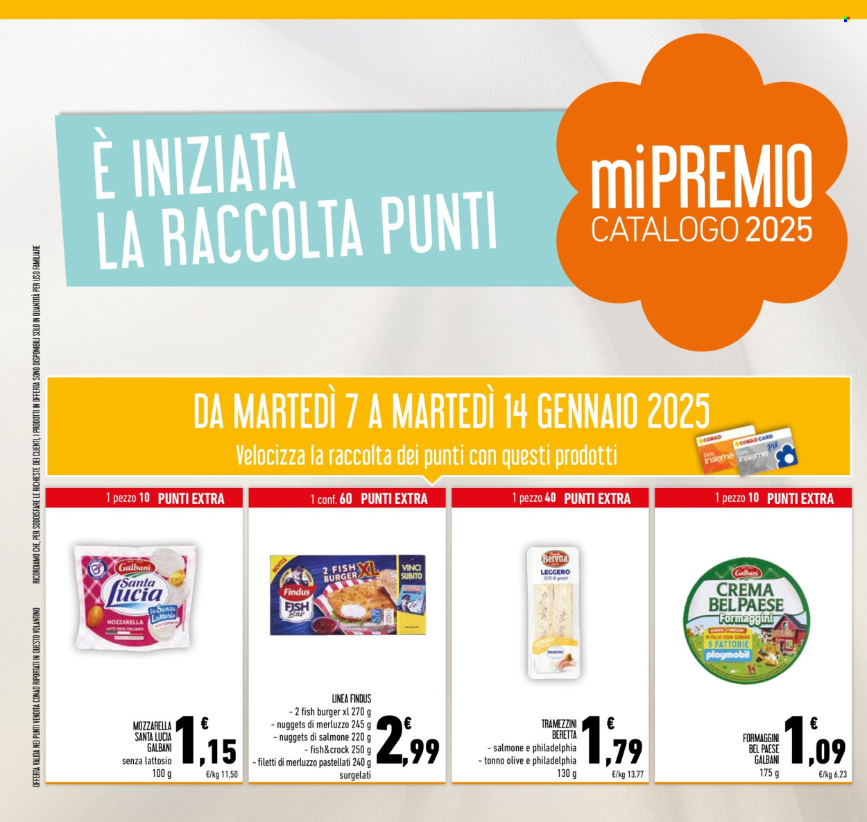 Volantino Conad - 7/1/2025 - 14/1/2025. Pagina 1