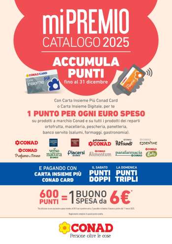 Volantino Conad Superstore - 1/1/2025 - 31/12/2025.