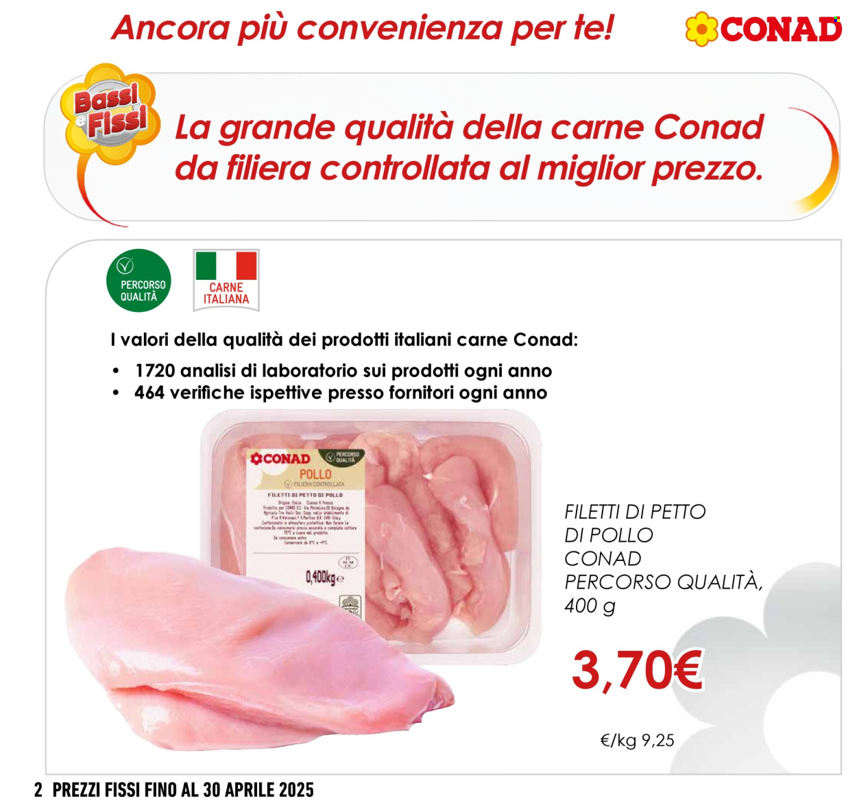 Volantino Conad - 1/1/2025 - 30/4/2025. Pagina 1