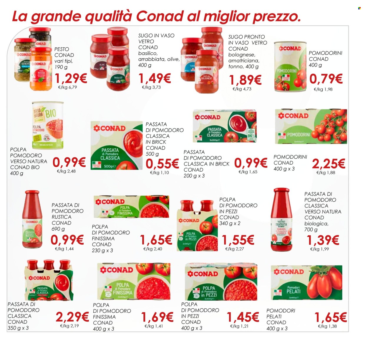 Volantino Conad - 1/1/2025 - 30/4/2025. Pagina 1