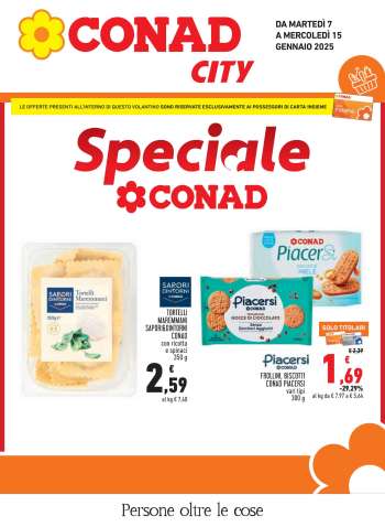 Volantino Conad City - 7/1/2025 - 15/1/2025.