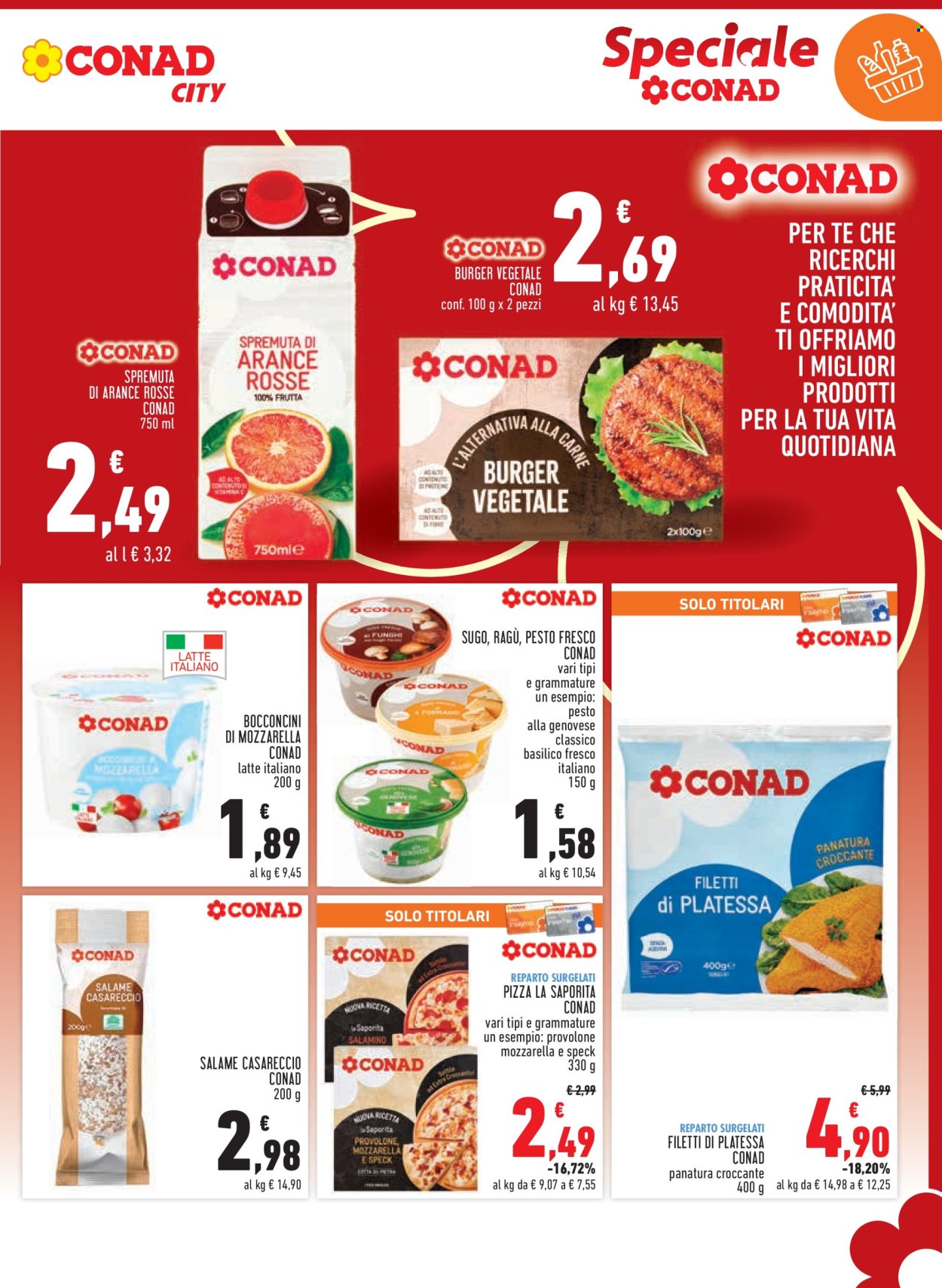 Volantino Conad City - 7/1/2025 - 15/1/2025. Pagina 1