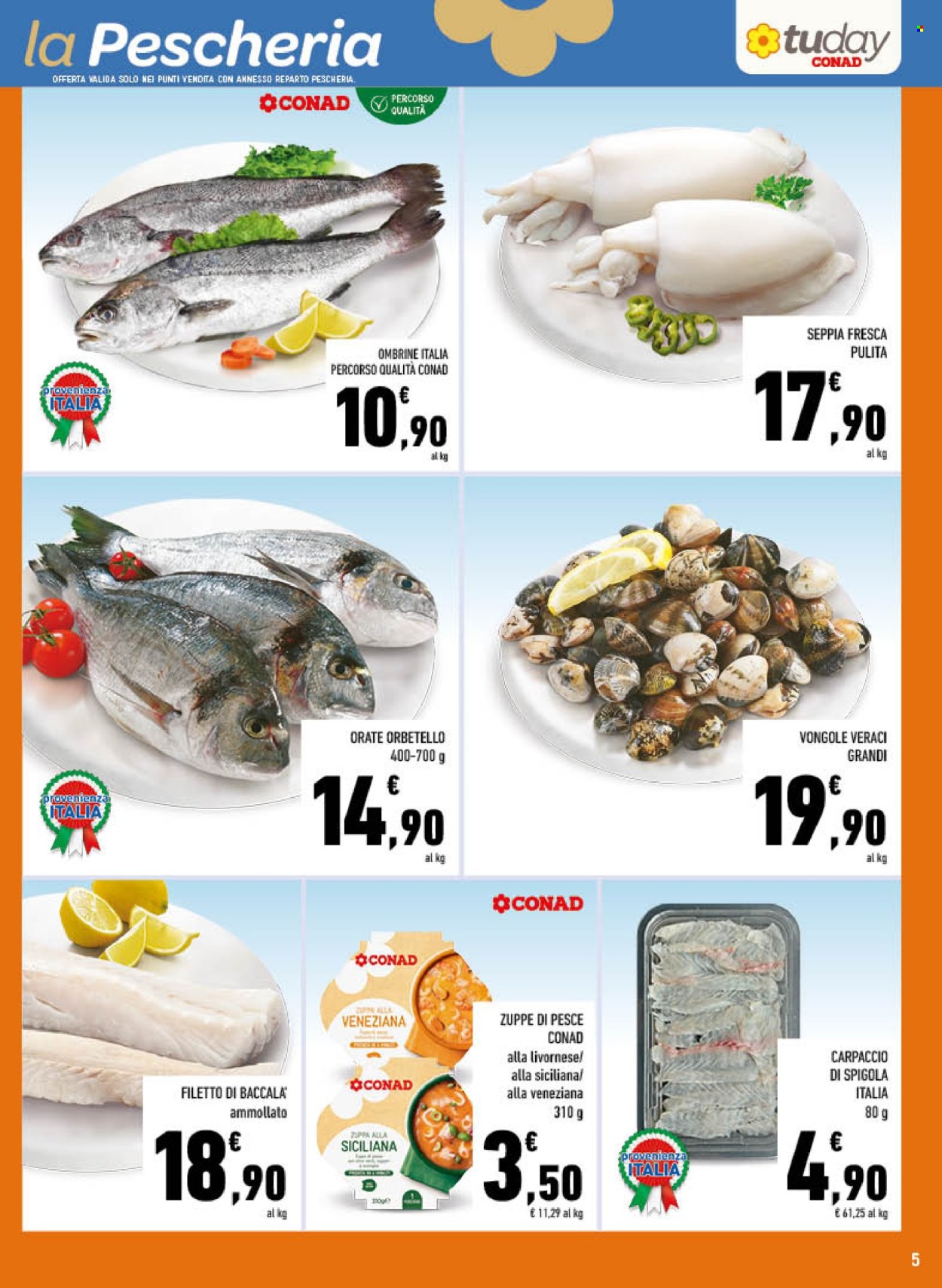 Volantino TuDay Conad - 3/1/2025 - 14/1/2025. Pagina 1