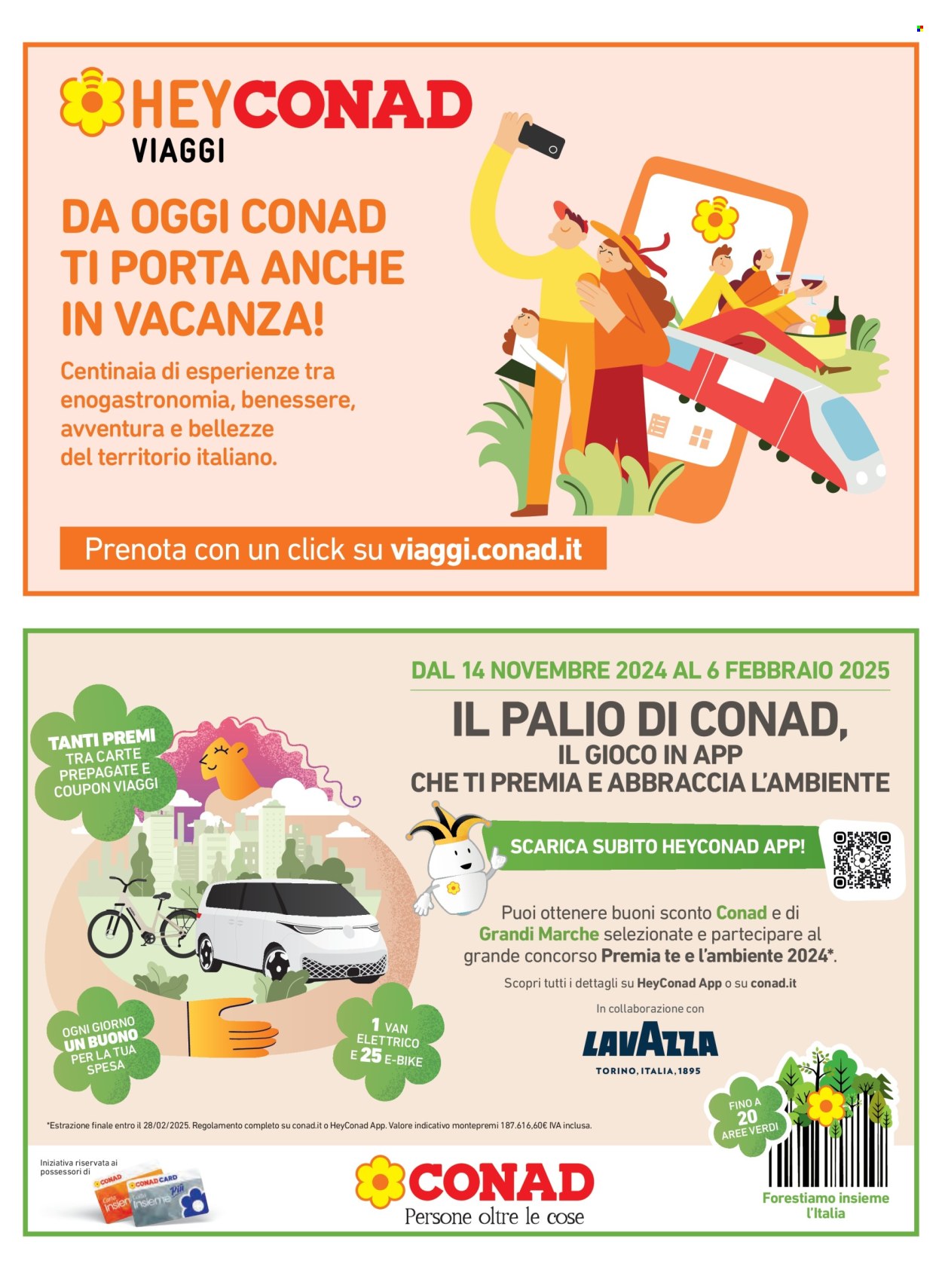 Volantino Margherita Conad - 7/1/2025 - 14/1/2025. Pagina 1