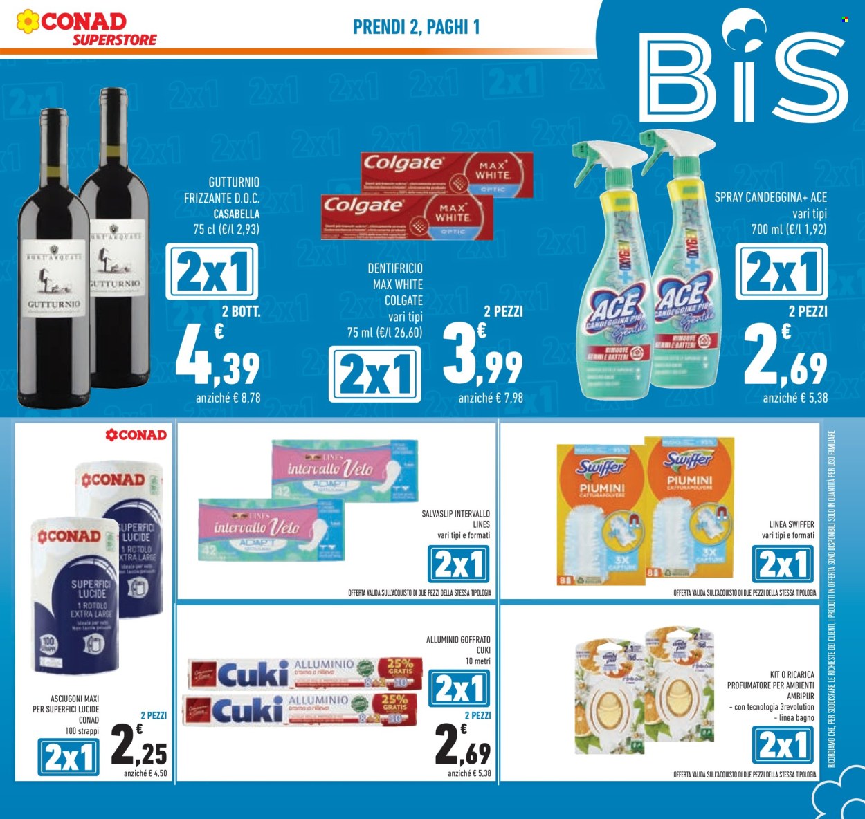 Volantino Conad Superstore - 7/1/2025 - 14/1/2025. Pagina 1