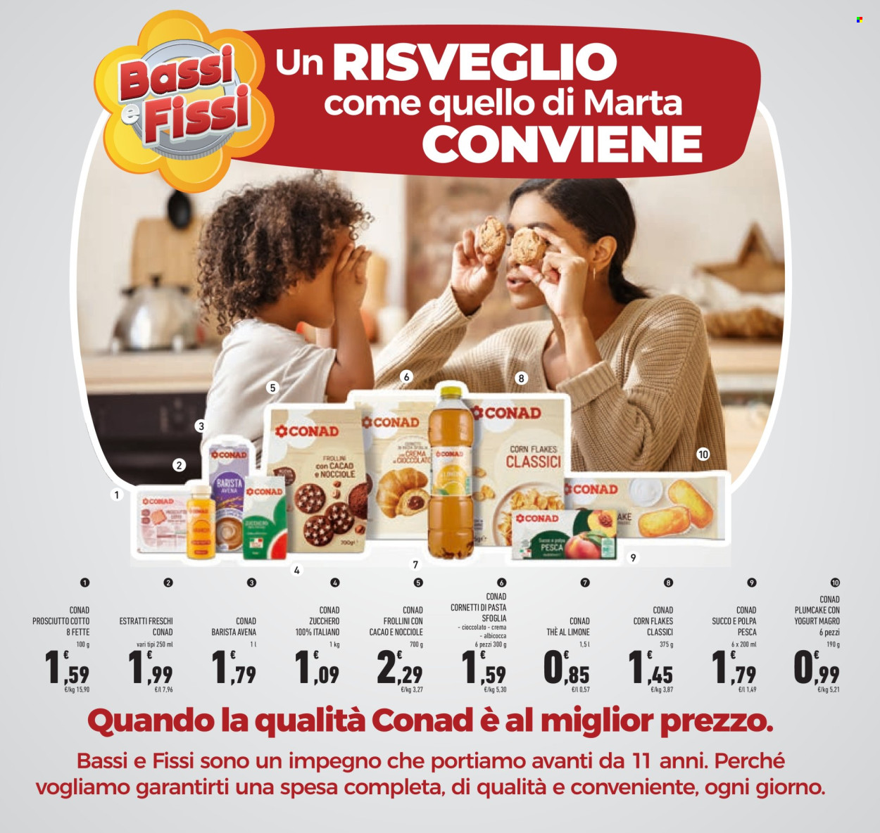 Volantino Conad Superstore - 7/1/2025 - 14/1/2025. Pagina 1