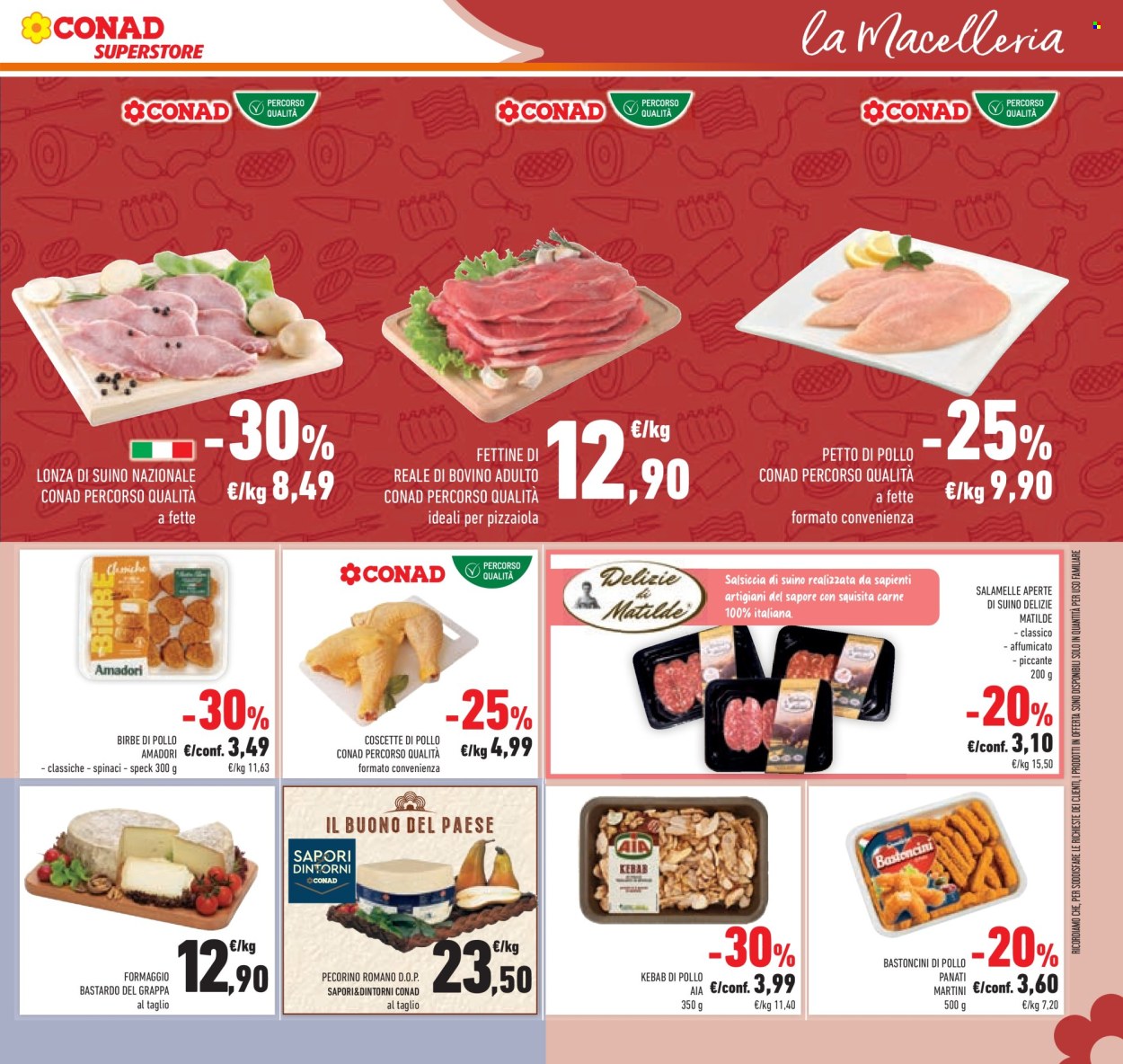 Volantino Conad Superstore - 7/1/2025 - 14/1/2025. Pagina 1