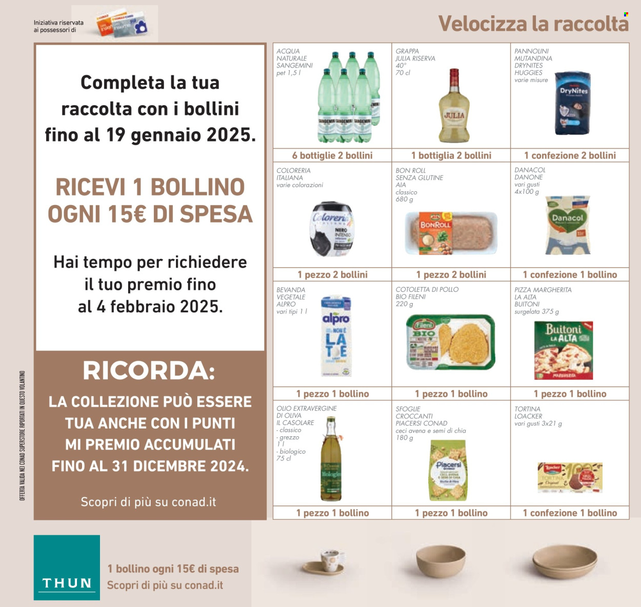 Volantino Conad Superstore - 7/1/2025 - 14/1/2025. Pagina 1