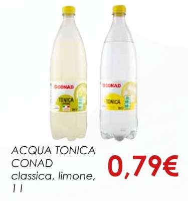 ACQUA TONICA CONAD