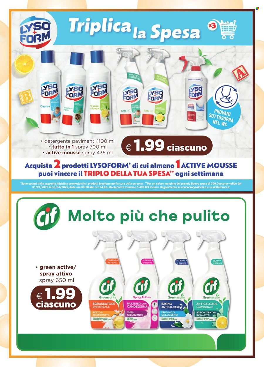 Volantino Acqua & Sapone - 22/12/2024 - 11/1/2025. Pagina 1