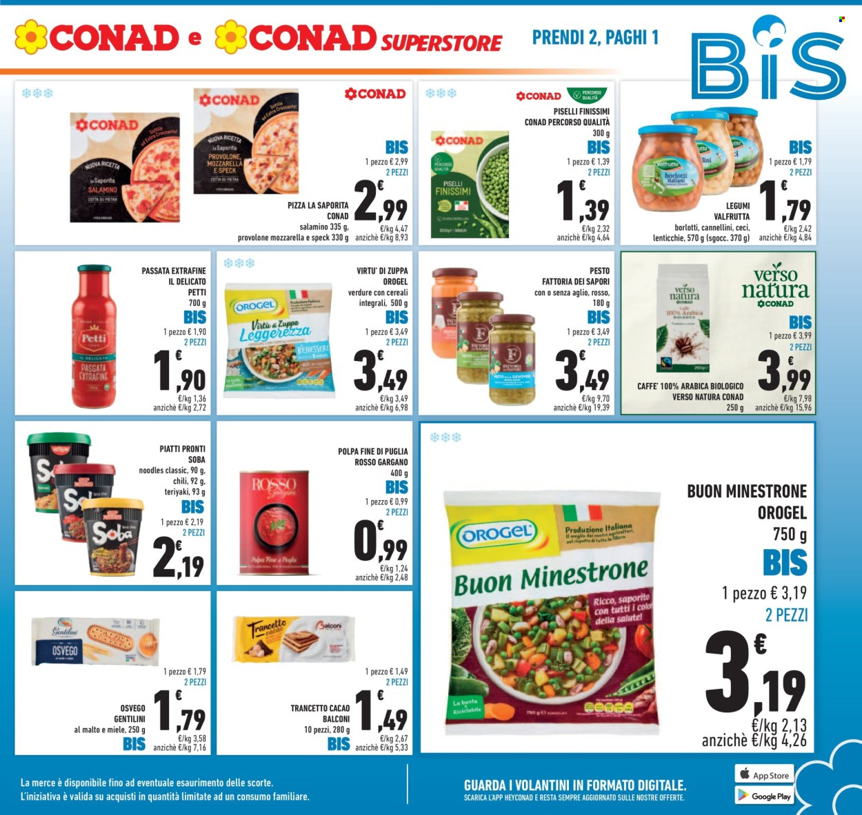 Volantino Conad Superstore - 7/1/2025 - 15/1/2025. Pagina 1