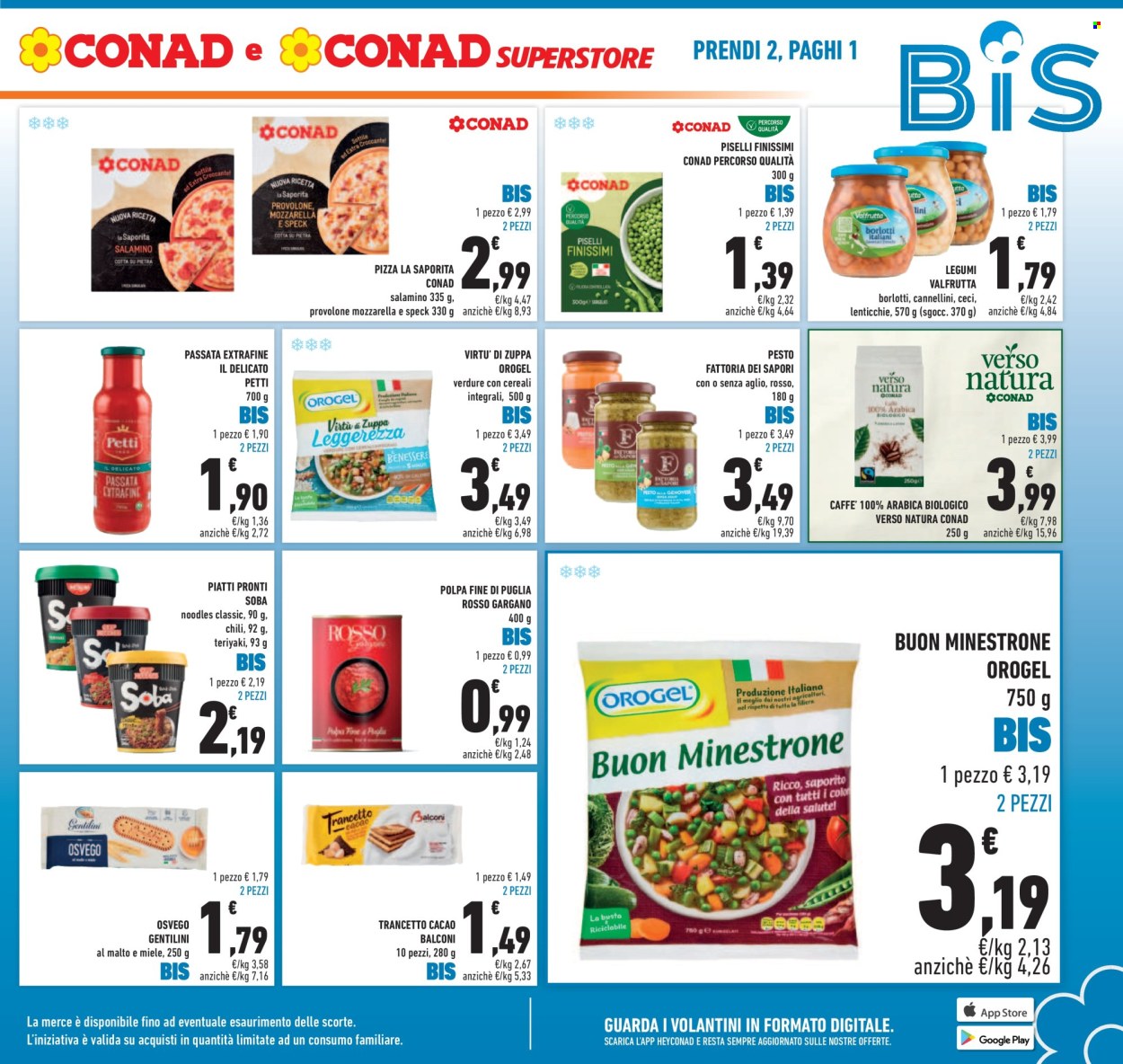 Volantino Conad Superstore - 7/1/2025 - 15/1/2025. Pagina 1