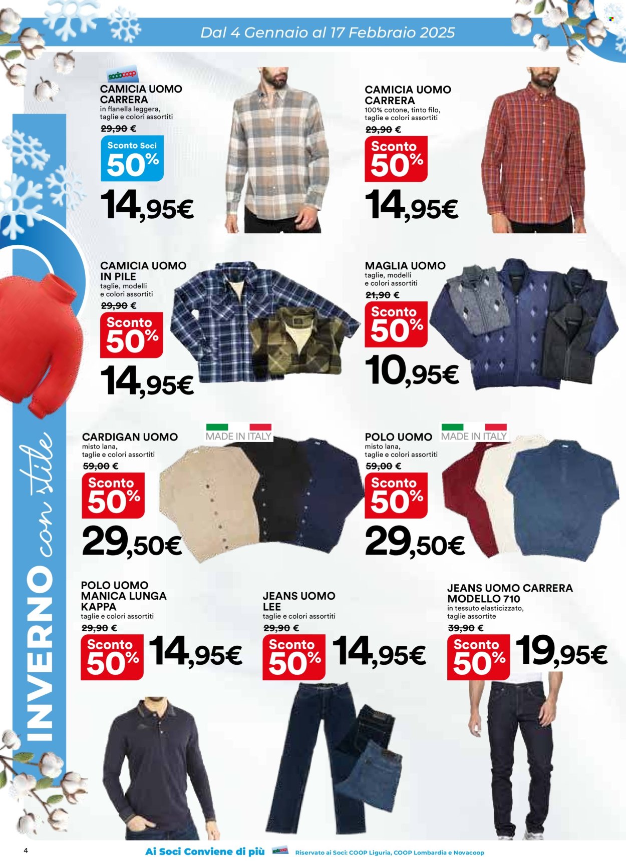 Volantino Coop - 4/1/2025 - 28/2/2025. Pagina 1