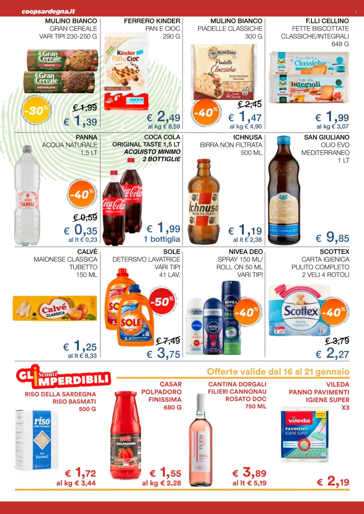 Volantino Coop - 9/1/2025 - 18/1/2025. Pagina 1