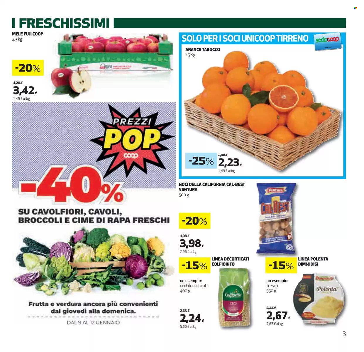 Volantino Coop - 7/1/2025 - 15/1/2025. Pagina 1