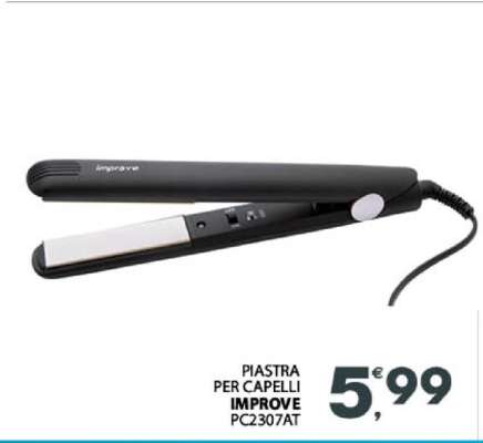 PIASTRA PER CAPELLI IMPROVE PC2307AT