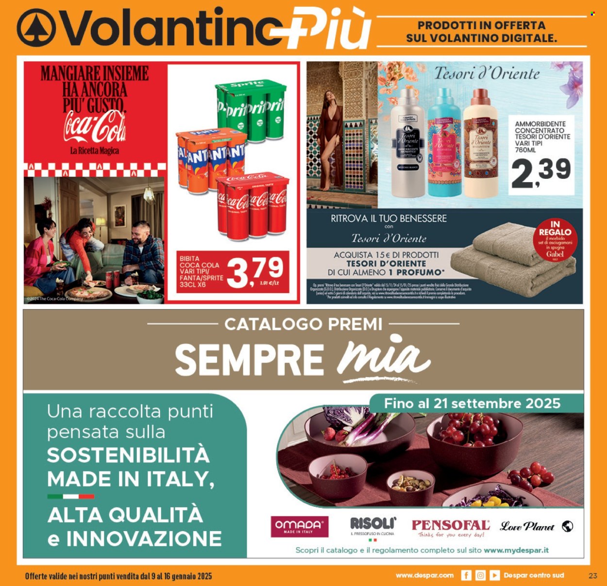 Volantino Despar - 9/1/2025 - 16/1/2025. Pagina 1