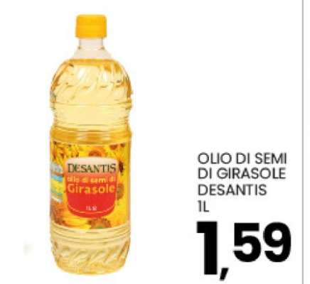 Olio di semi di girasole Desantis