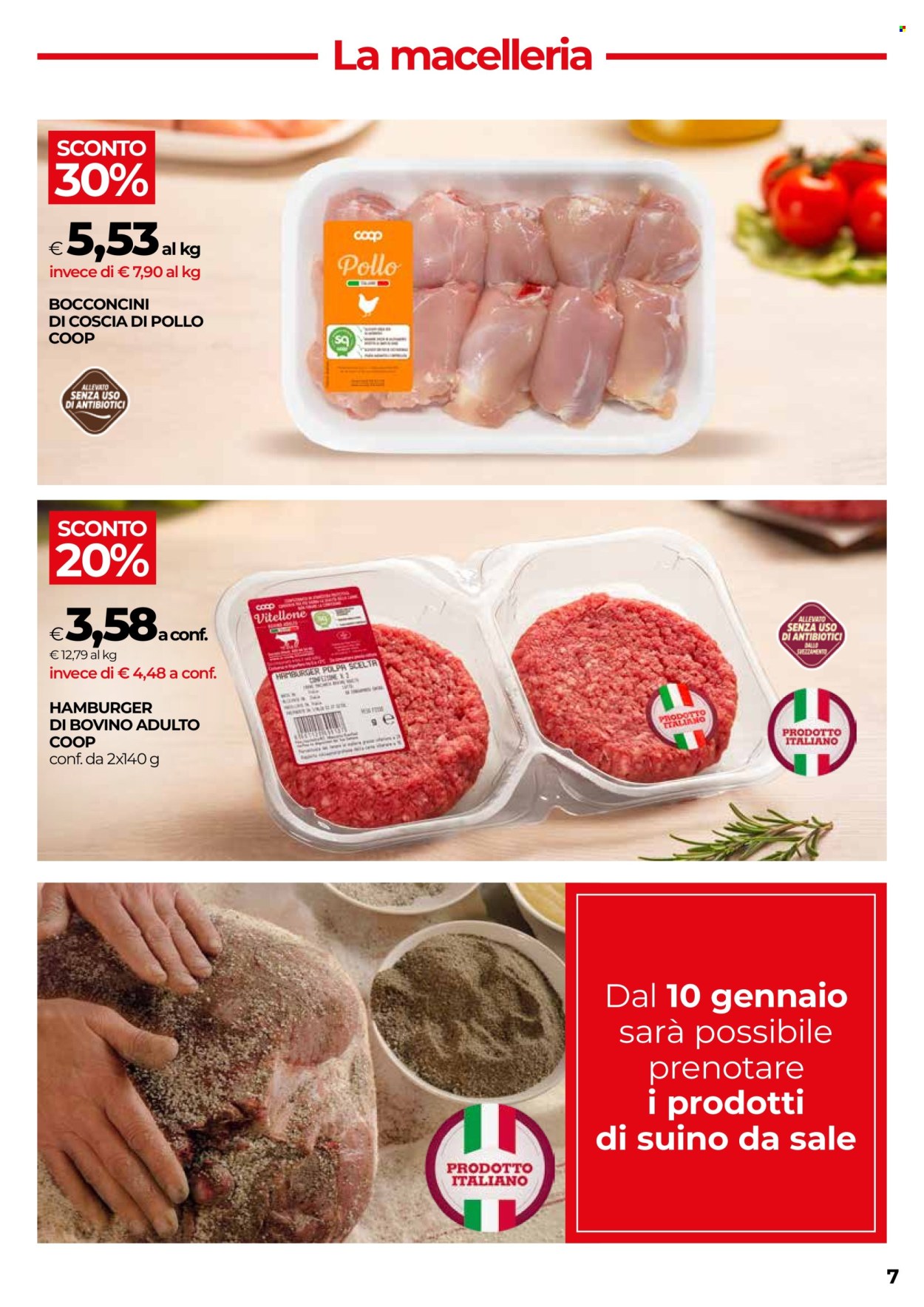 Volantino Coop - 7/1/2025 - 21/1/2025. Pagina 1