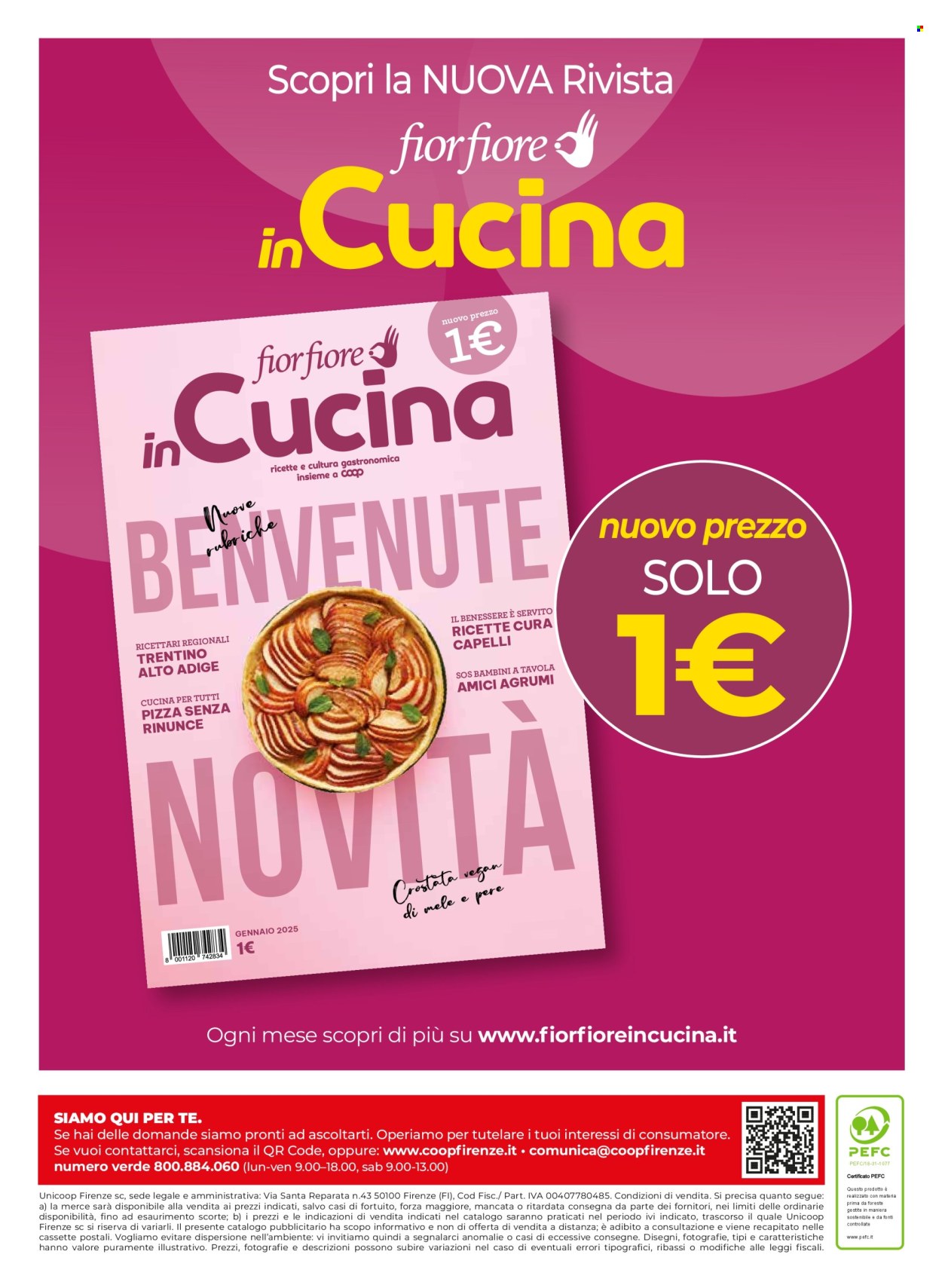 Volantino Coop - 7/1/2025 - 21/1/2025. Pagina 1