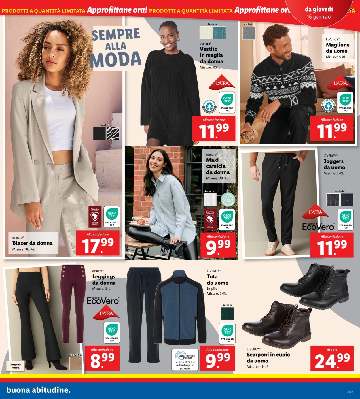 Volantino Lidl - 13/1/2025 - 19/1/2025. Pagina 1