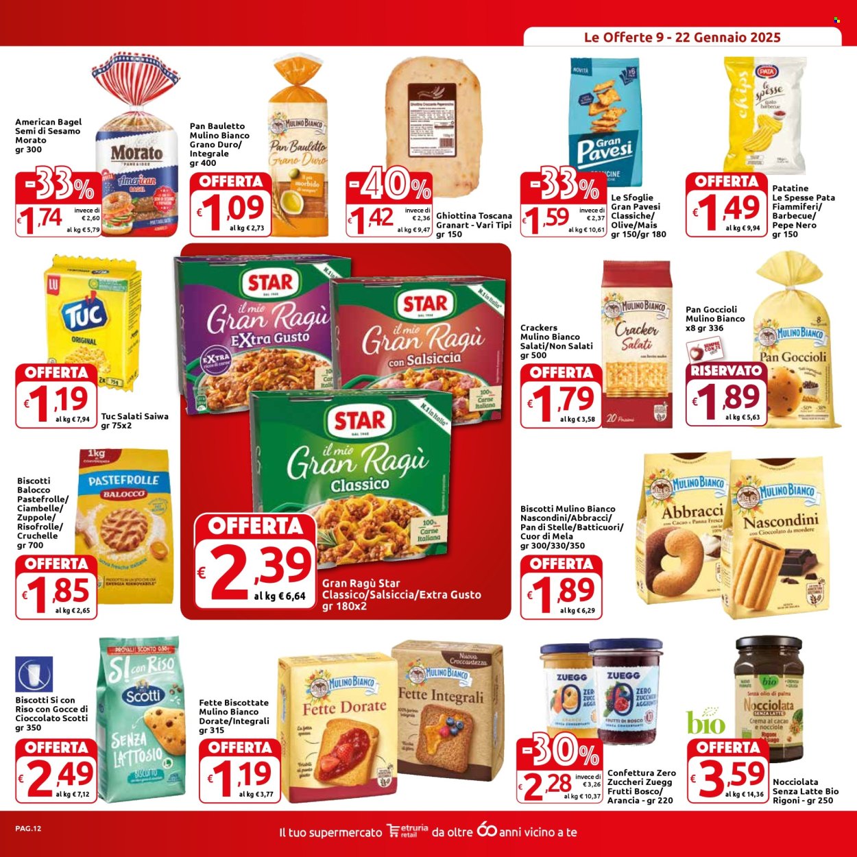 Volantino Carrefour - 9/1/2025 - 22/1/2025. Pagina 1