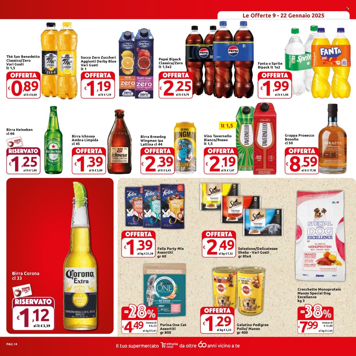 Volantino Carrefour - 9/1/2025 - 22/1/2025. Pagina 1