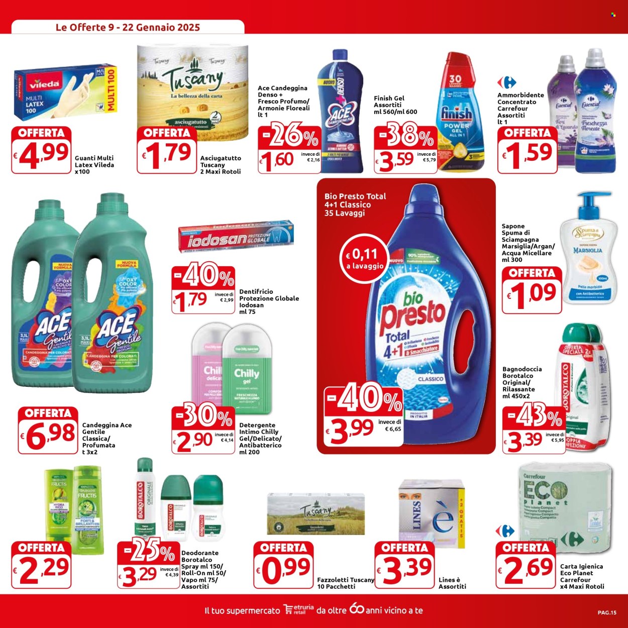 Volantino Carrefour - 9/1/2025 - 22/1/2025. Pagina 1