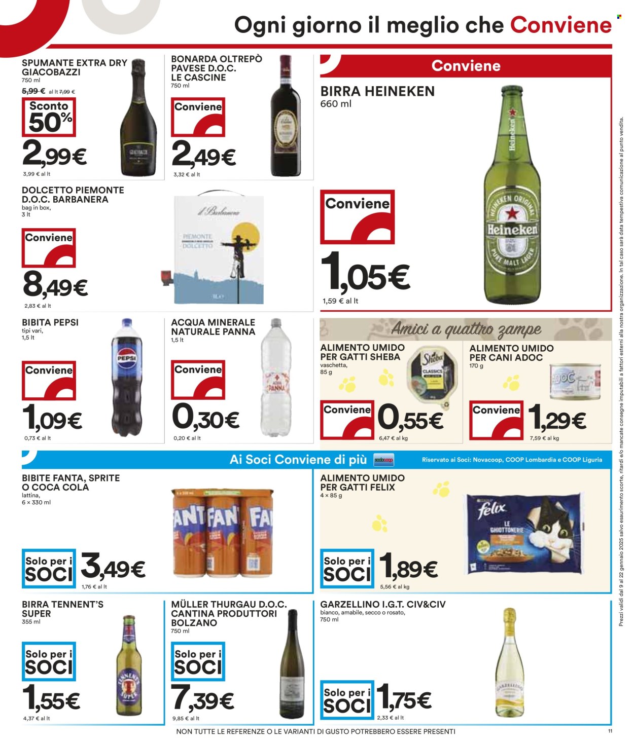 Volantino Coop - 9/1/2025 - 22/1/2025. Pagina 1