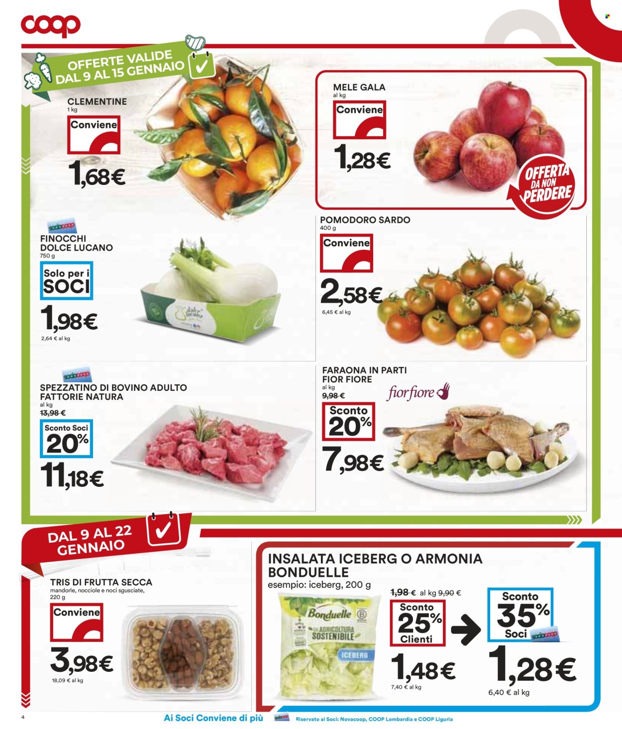 Volantino Coop - 9/1/2025 - 22/1/2025. Pagina 1