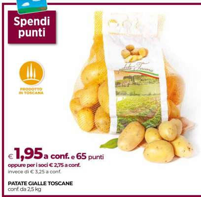 Patate Gialle Toscane