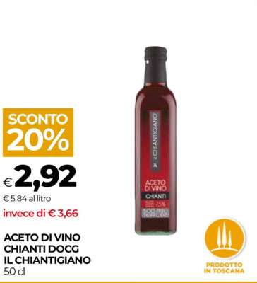 ACETO DI VINO CHIANTI DOCG IL CHIANTIGIANO