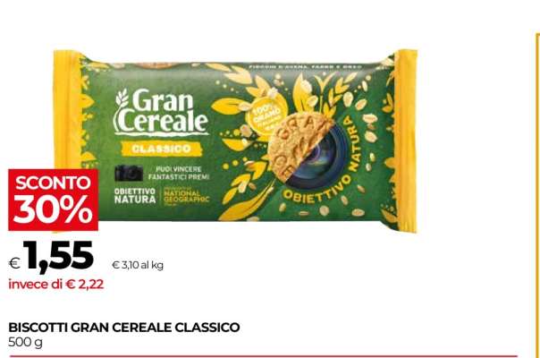 Biscotti Gran Cereale Classico