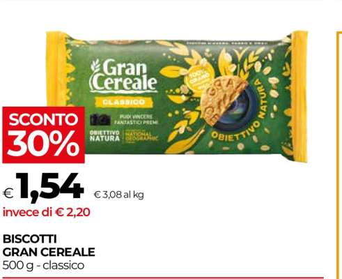 BISCOTTI GRAN CEREALE