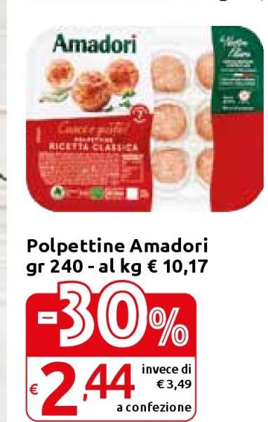 Polpettine Amadori