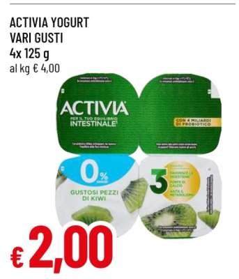 ACTIVIA YOGURT VARI GUSTI