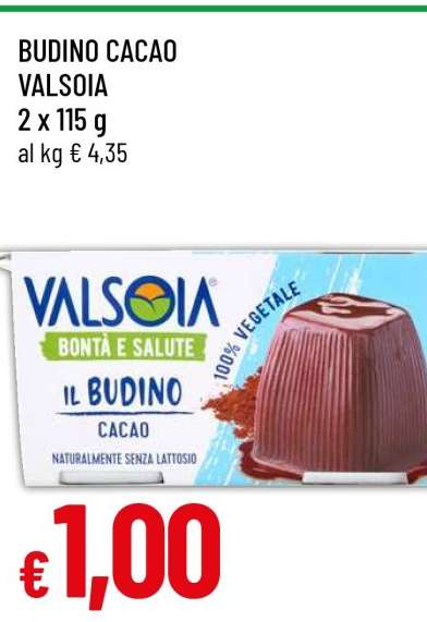 BUDINO CACAO VALSOIA